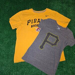 💛⚾🖤His & Hers!  Pittsburgh Pirates t-shirt bundle lot